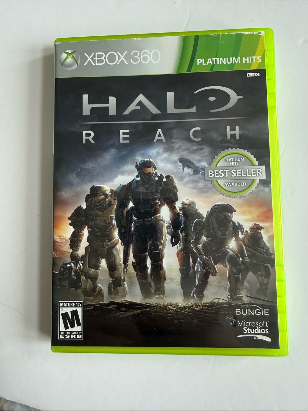 Microsoft Halo: Reach Xbox 360 Game - Neon Green Case